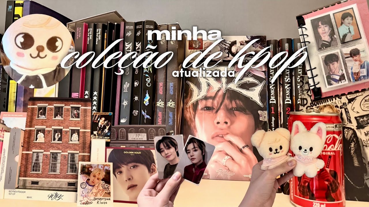 minha coleção de kpop*atualizada* ⋆. 𐙚 ˚