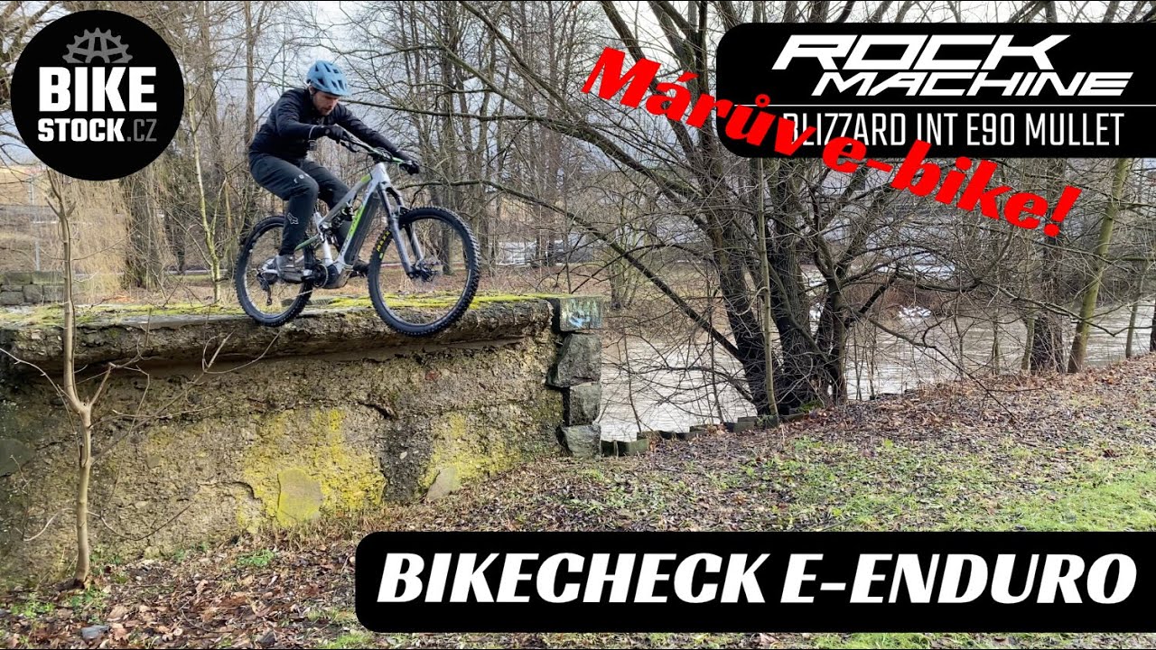 Bikecheck e-Enduro | Rock Machine Blizzard INT e90 Mullet - - - BIKESTOCK.cz
