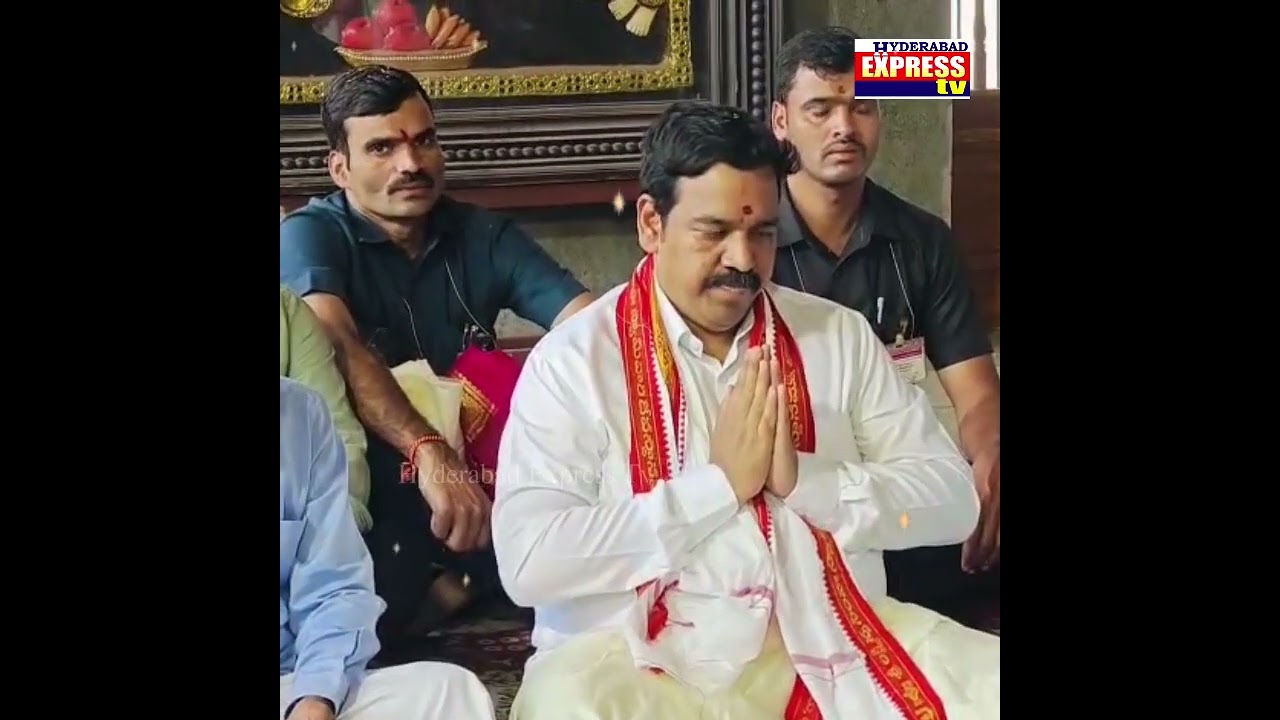 MLC Naveen Rao Visit Yadagirigutta || BRS Party || HYD Express Tv