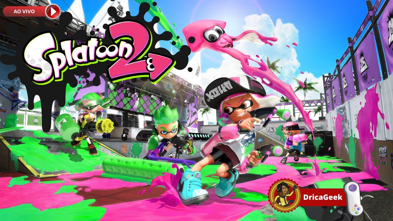 🔴Splatoon 2 - Nintendo Switch - Bora pro Game!