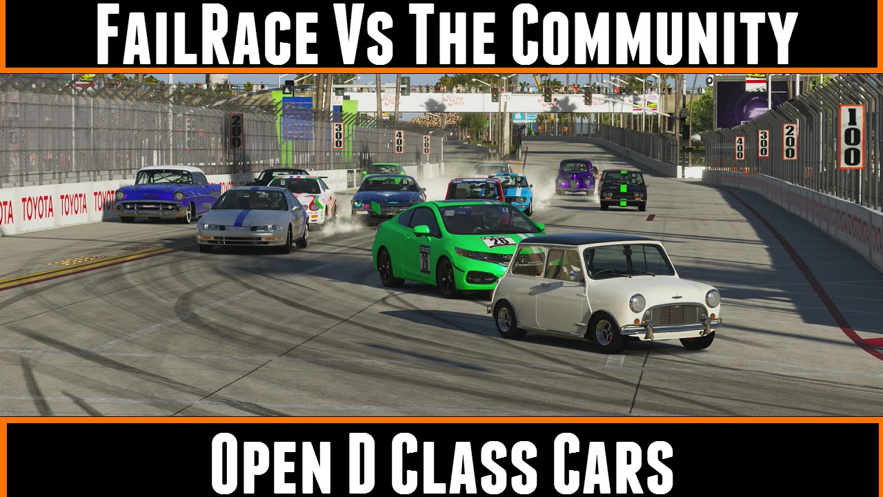 FailRace Vs The Community Open D Class Cars