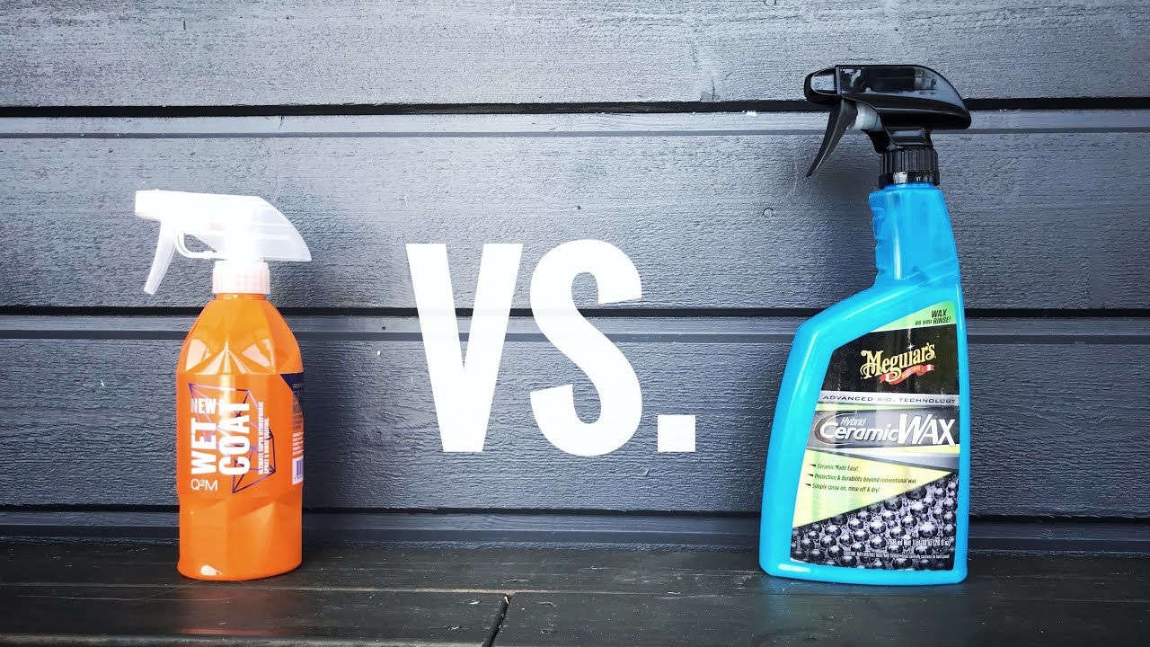 MEGUIAR'S HYBRID CERAMIC WAX VS. GYEON WETCOAT