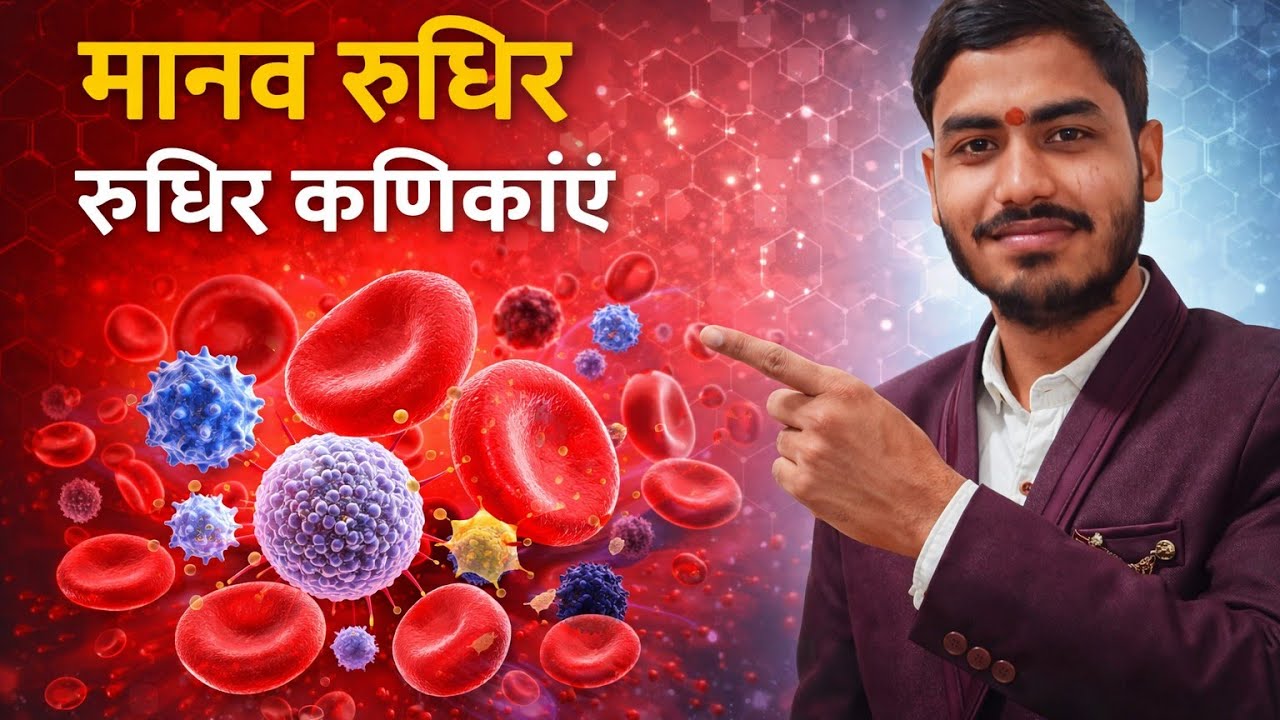 Blood सम्बन्धित पूरी जानकारी। प्लाज्म, रुधिराणु।RBC,WBC, प्लेटलेट्स। खून की उल्टी 🩸 2026video 