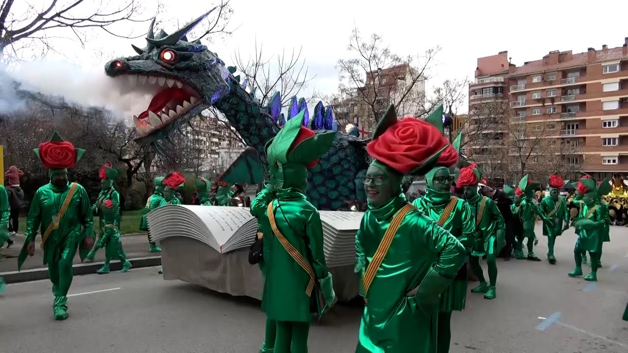 Drac n’Roses s’emporta el premi gros del Carnaval de Berga 2025