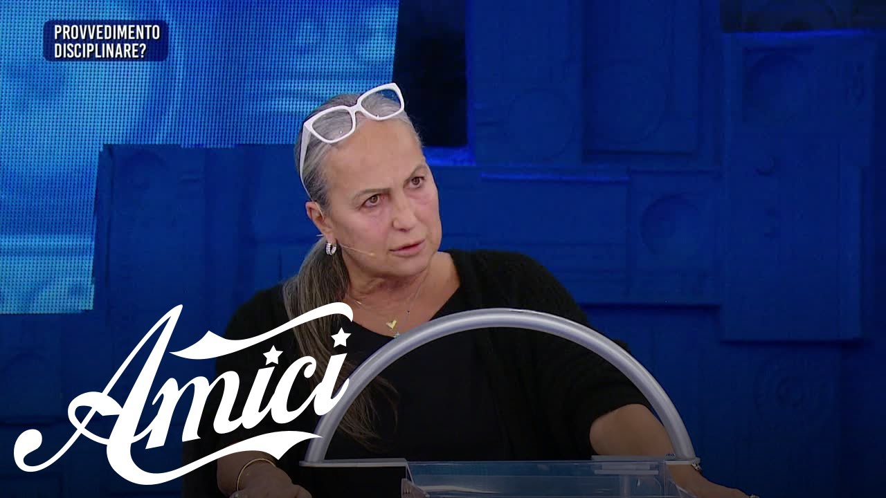 Amici 24 - Il rimprovero di Alessandra Celentano
