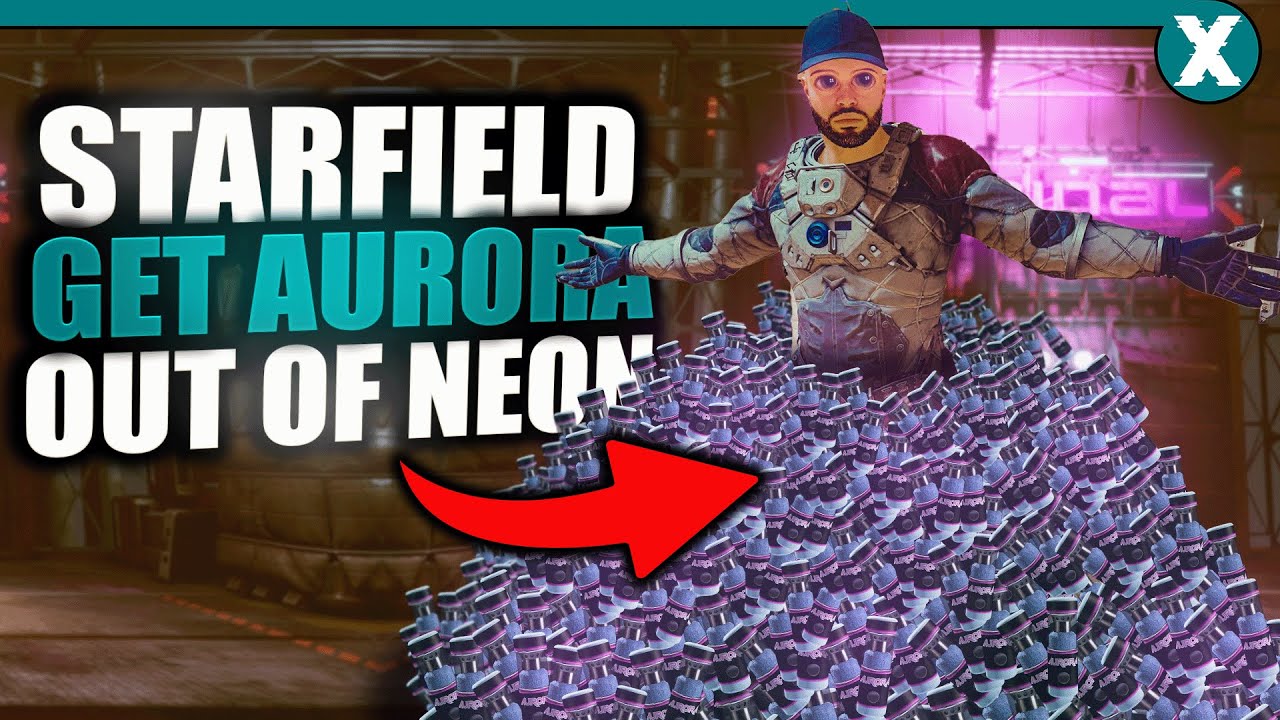 Starfield: How to Get AURORA Out of NEON CITY