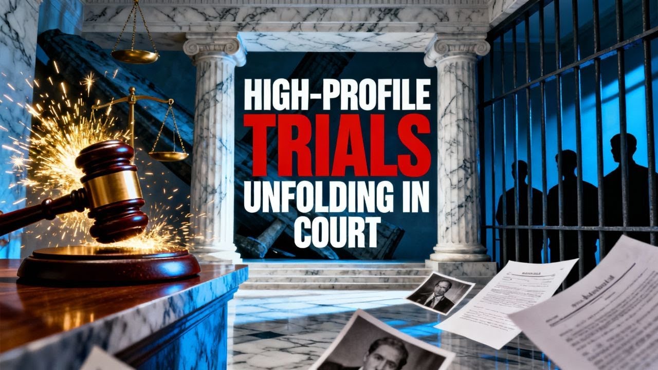 High-Profile Trials Unfolding in Court