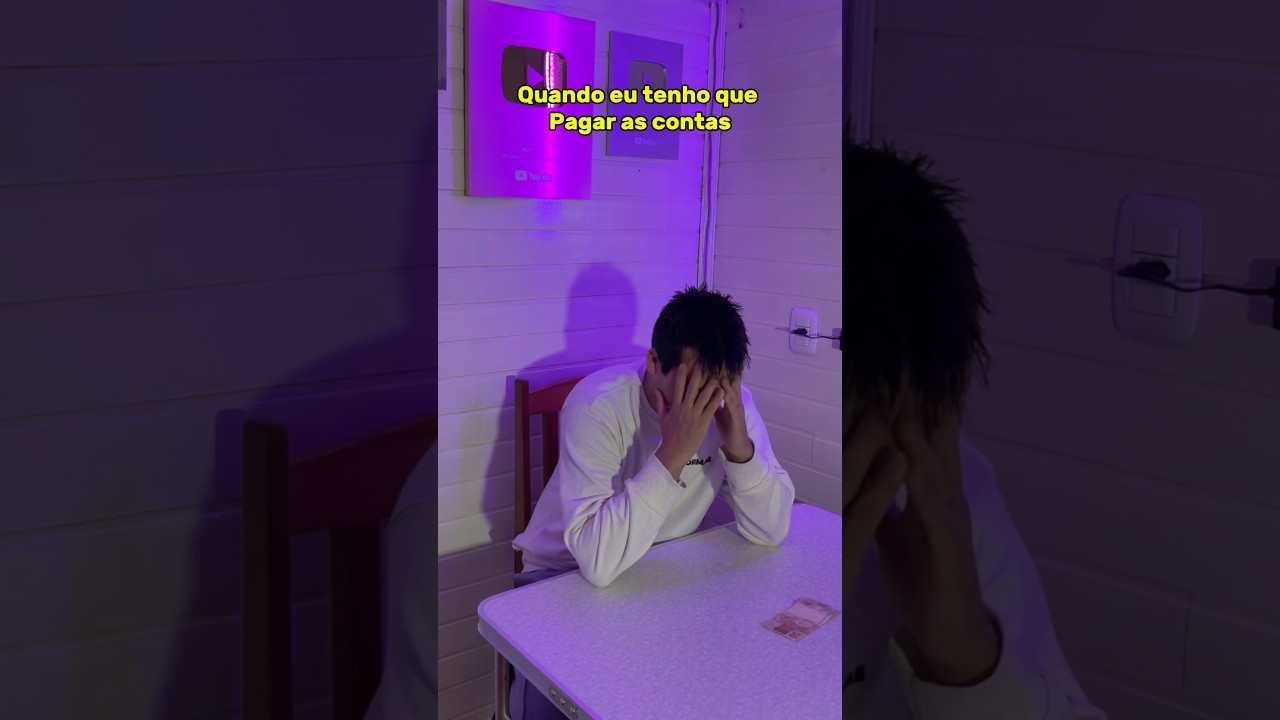 QUANDO EU TENHO QUE PAGAR AS CONTAS 😂