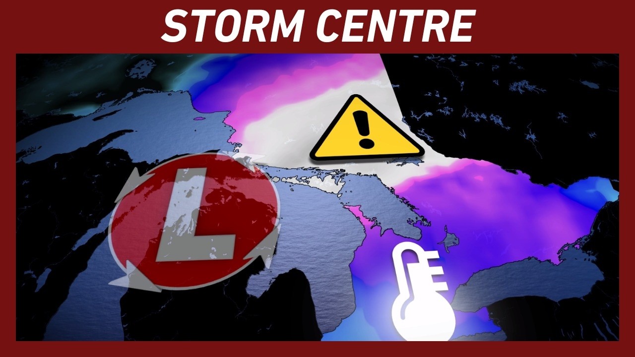 50-80 cm of Snow Targets Northern Ontario With Blizzard Conditions | #forecast