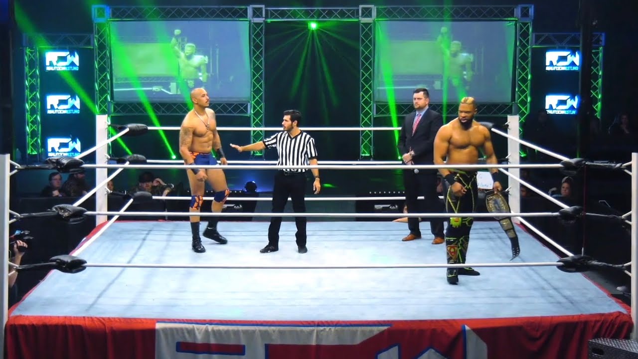 Edge Stone vs Mysterious Q [REALITY OF WRESTLING] Free iPPV Match