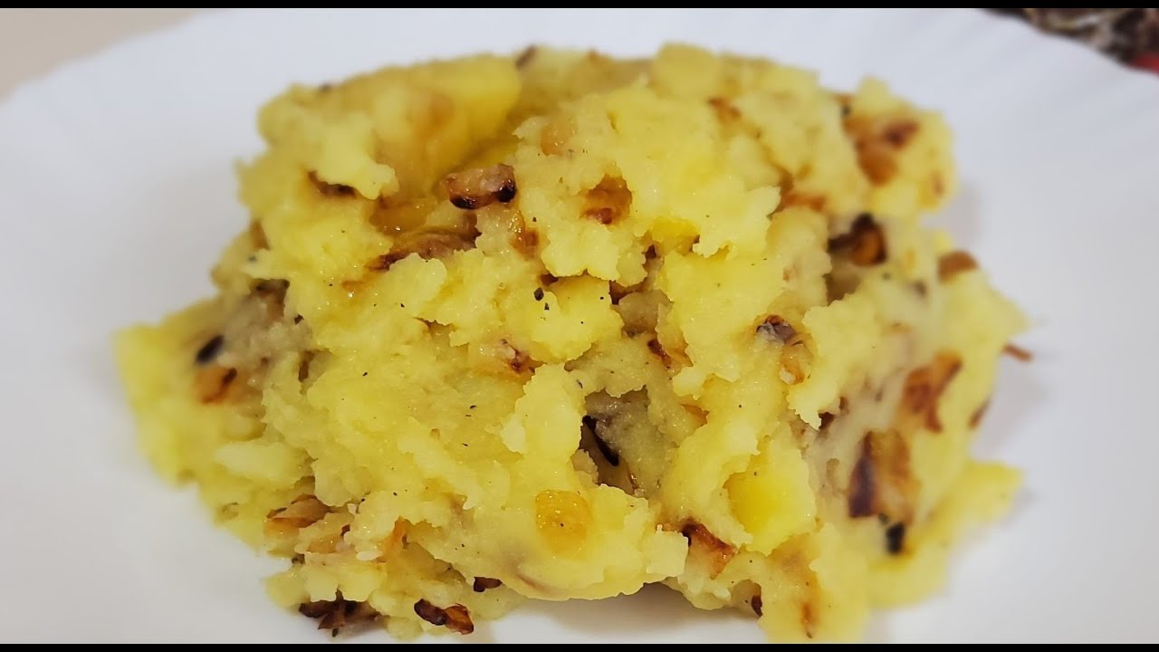 The Most Delicious Mashed Potatoes Ever |No Milk