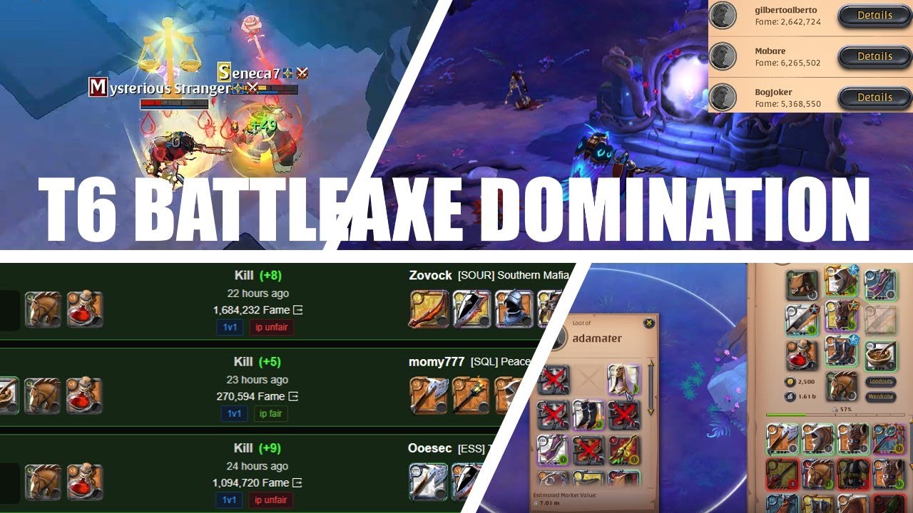 T6 Battleaxe Feels Like Meta Abuse xD | Mists and Abbey Comp Ep3