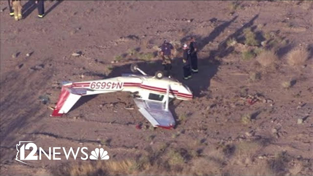 1 injured after small plane crashes near Deer Valley Airport