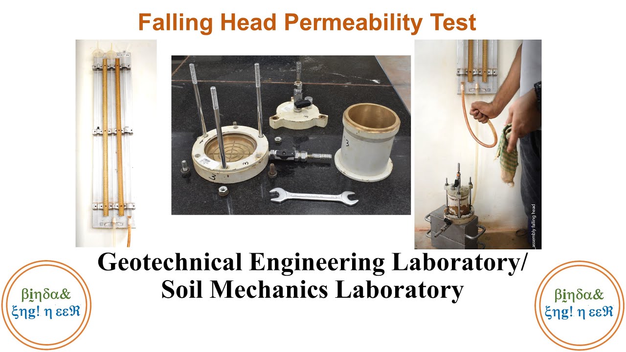 Falling Head (Variable Head) Permeability Test | Coefficient of permeability | Pawan Kumar Chamling
