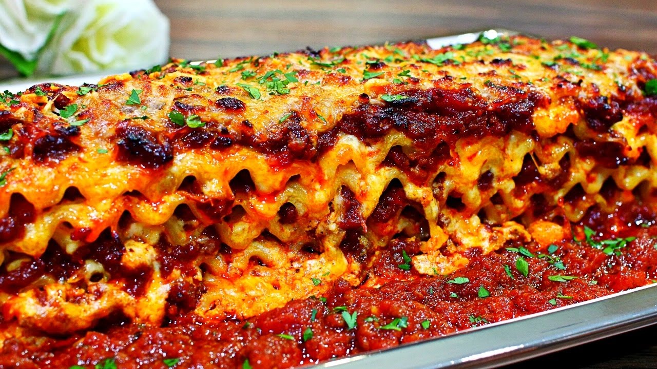 EPIC ITALIAN LASAGNA - How to make the best Lasagna Recipe