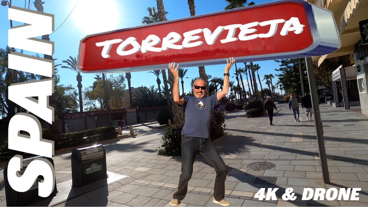 TORREVIEJA SPAIN - TOUR - 4K & Drone