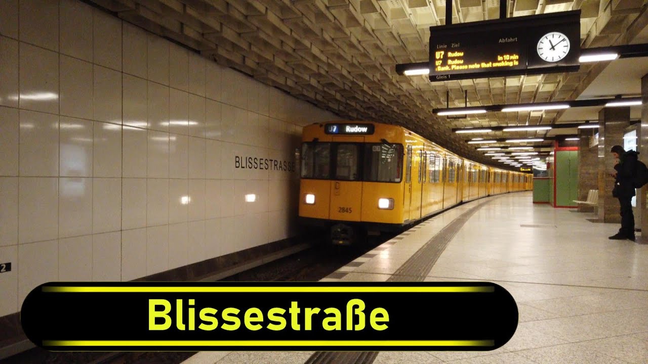 U-Bahn Station Blissestraße - Berlin 🇩🇪 - Walkthrough 🚶
