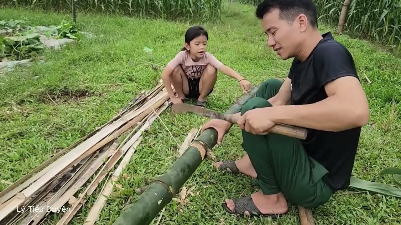 Full video : 35 Days of My Daily Life in a Bamboo House - Building a Life with My Husband