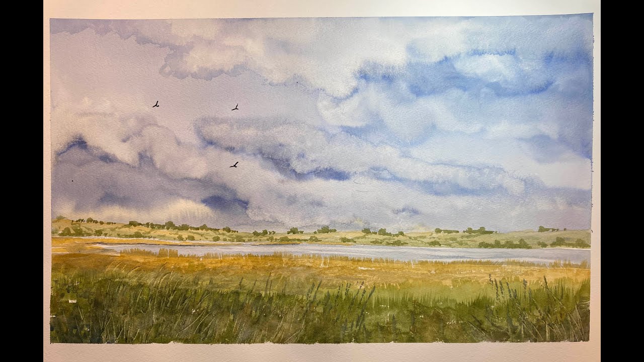 Charles Evans - painting detail without going into detail! Watercolour.