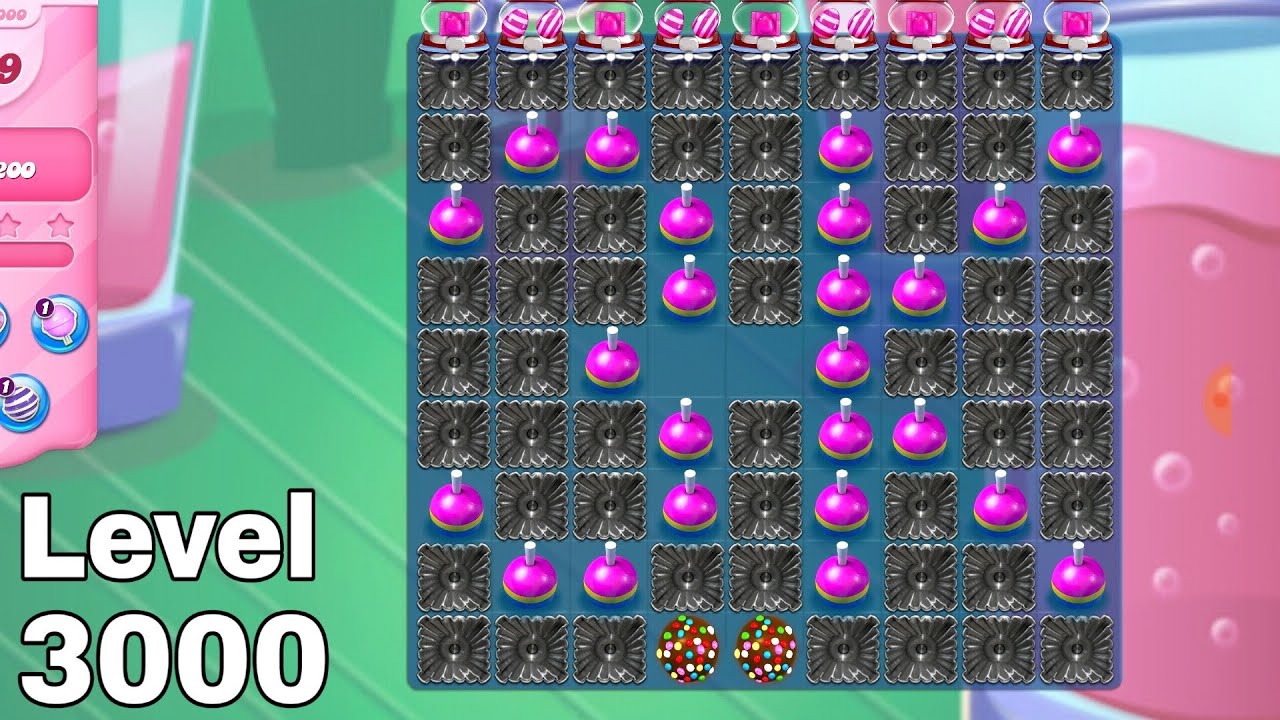 Candy crush level 3000 || Candy crush saga level 3000 || Candy crush walkthrough