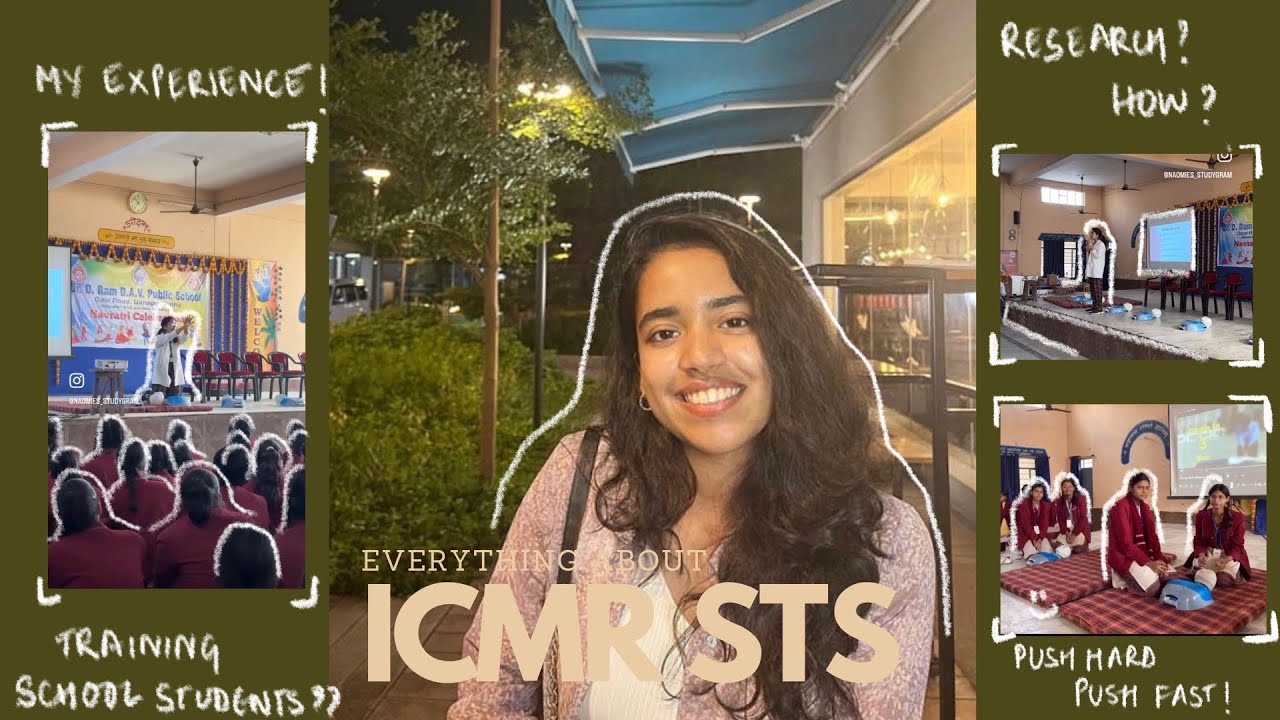 Everything about ICMR STS | My Experience | What is ICMR STS | Which Year to do it in? And More!