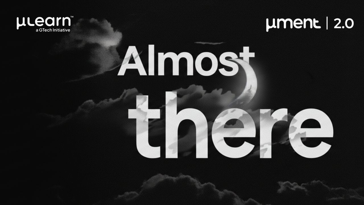Heading Almost There | μment 2.0