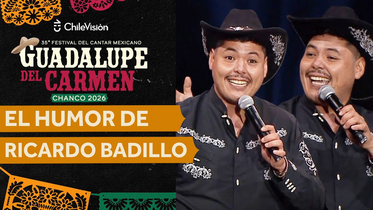 ¡COMPARTIÓ SUS VIVENCIAS! Ricardo Badillo sacó risas a carcajadas en el Festival de Chanco 2026