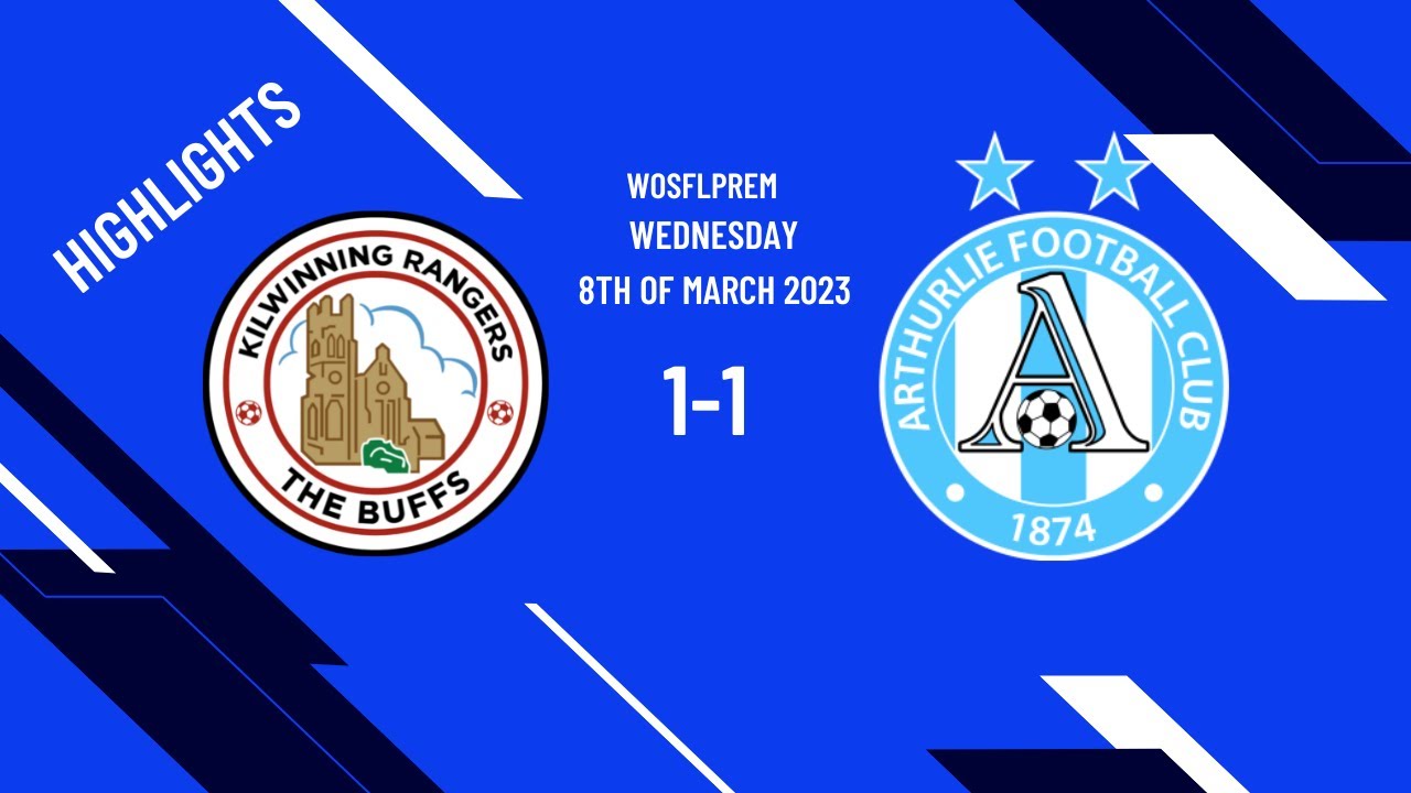 HIGHLIGHTS: Kilwinning Rangers 1-1 Arthurlie