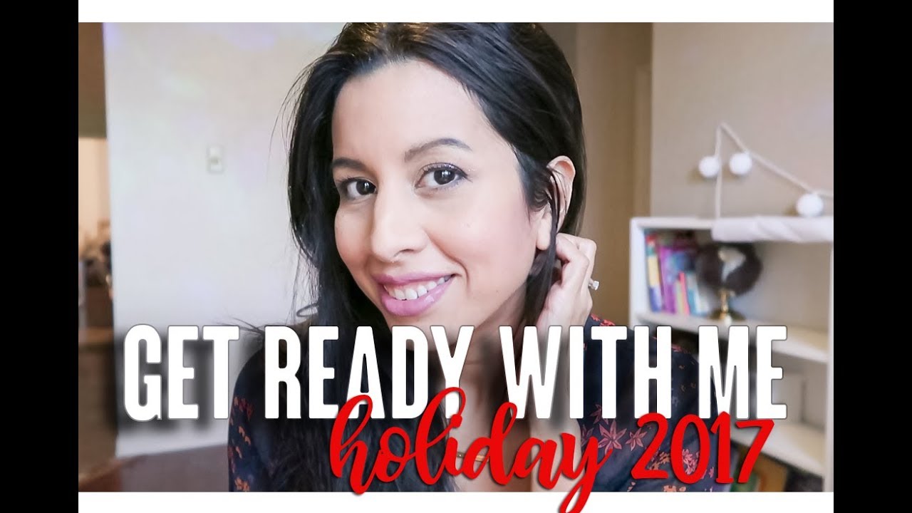 Get Ready with Me ||  My Holiday Look with Urban Decay Distortion Eyeshadow Palette