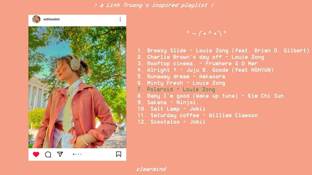 A Linh Truong playlist inspired playlist | chill & relax music ✨