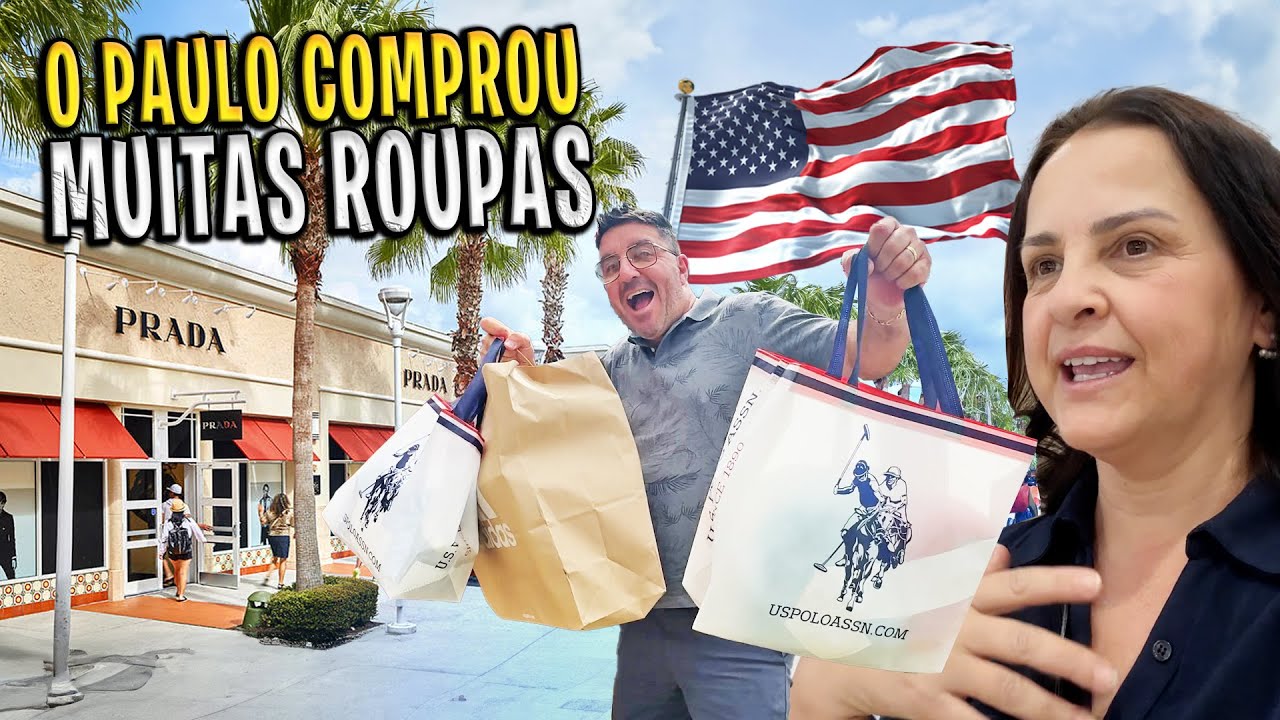 PAULO COMPROU MUITAS ROUPAS NOVAS PARA IR AO BRASIL 🇧🇷