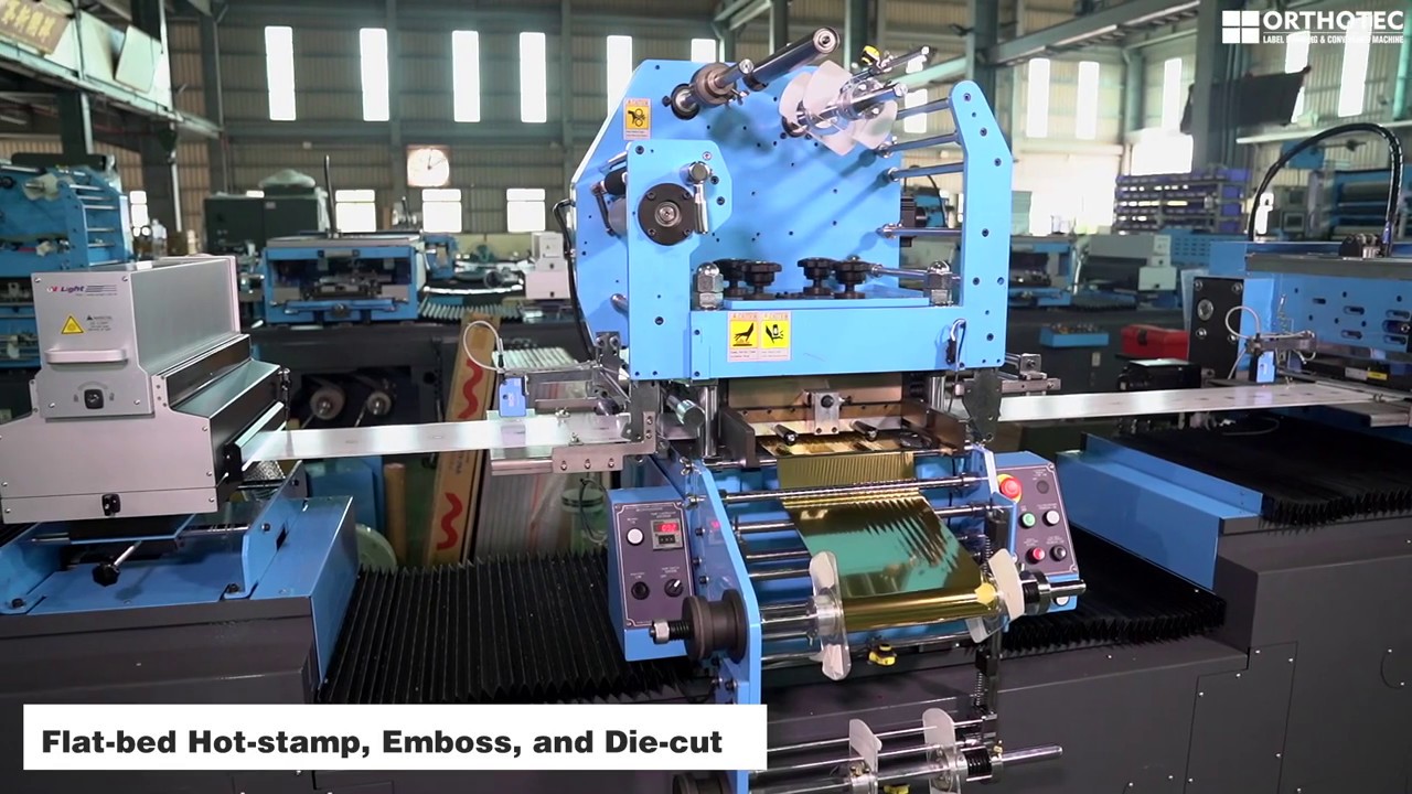 ORTHOTEC SRFD Screen Printing and Hot-stamp Label Machine