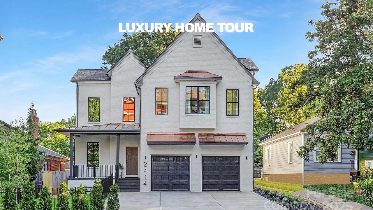 Luxury Home Tour Near Elizabeth Neighborhood | Charlotte