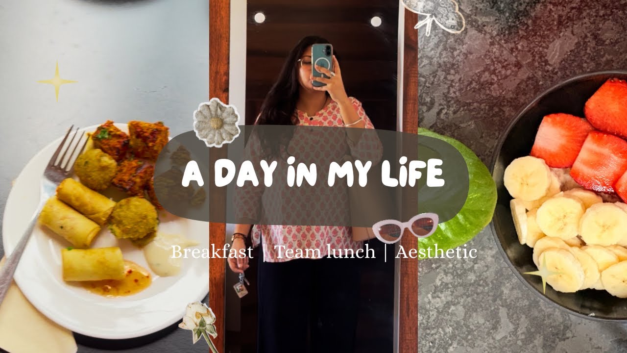 Day in My Life | Living Alone, Office Team Lunch & Grocery Haul | Work from office day