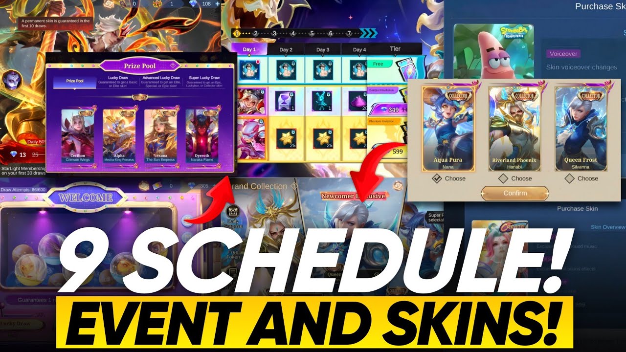UPCOMING UPDATE: 2 NEW EVENTS | REVAMP ASP SKIN AND GLOO PATRICK SHOP! - MLBB EVENTS 2026