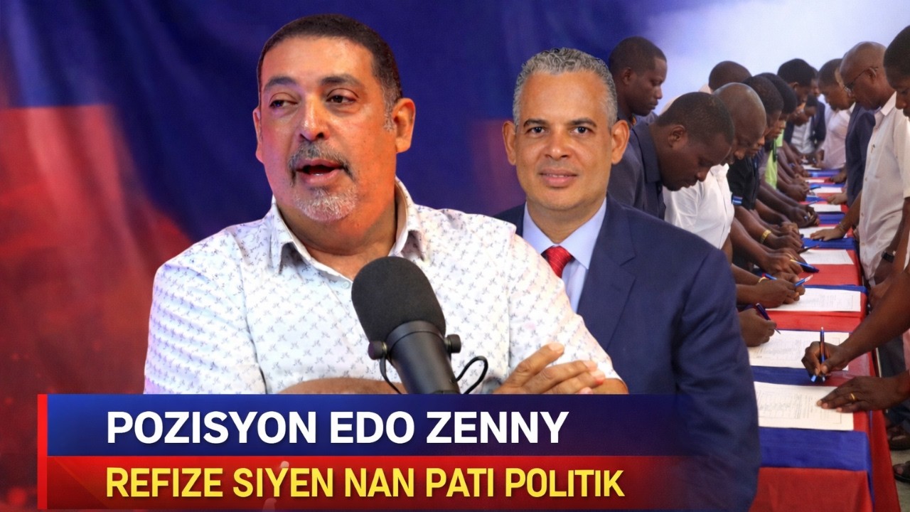 Senatè Edo bay rezon ki fè li pa siyen nan pati politik. Pozisyon li baze sou  kestyon ensekirite a.
