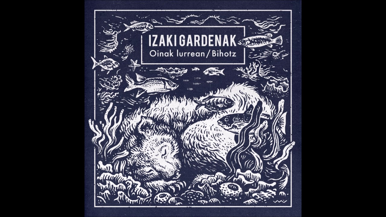 IZAKI GARDENAK - OINAK LURREAN