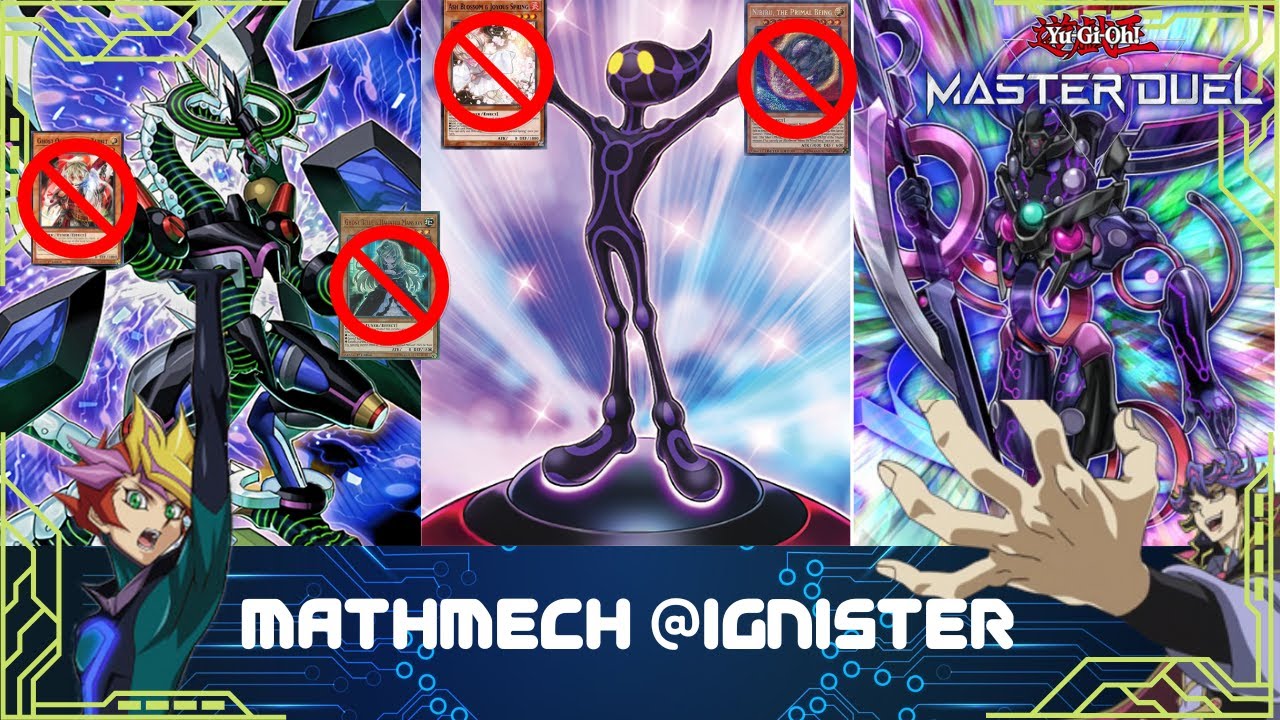 This Deck Plays Through Handtraps Like Nothing! | Mathmech @Ignister Deck | [Yu-Gi-Oh! Master Duel]
