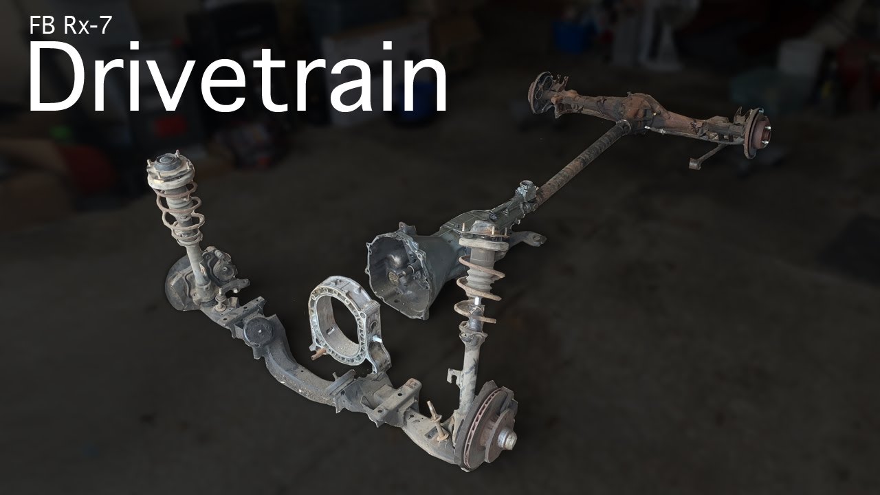 The Drivetrain of an FB RX-7