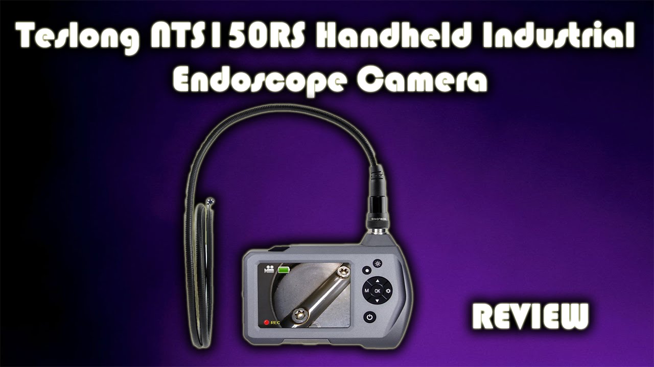 Teslong NTS150RS Handheld Industrial Endoscope Camera Review