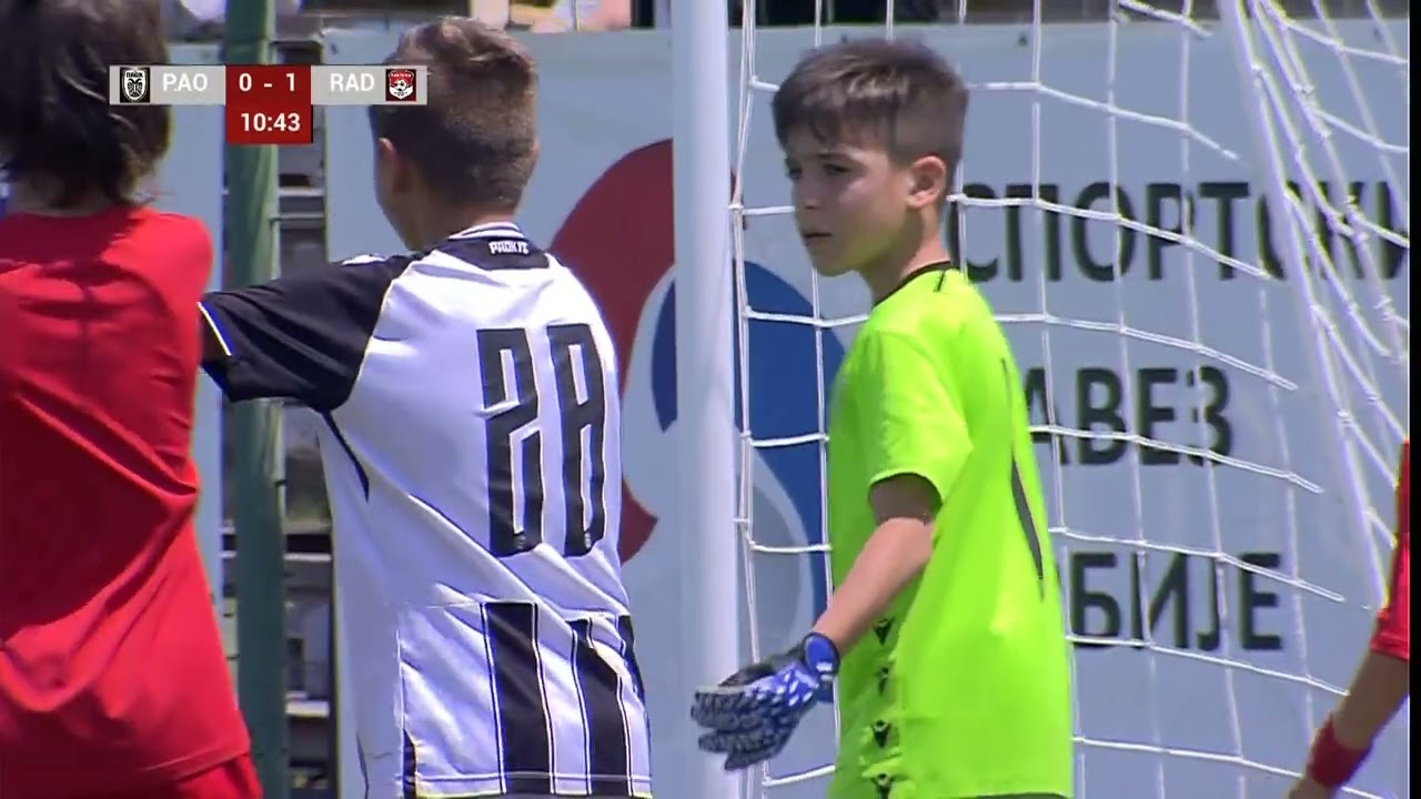 Kup Dragan Mance 2022 I PAOK - Radu Rebeja (U9) I SPORT KLUB Fudbal