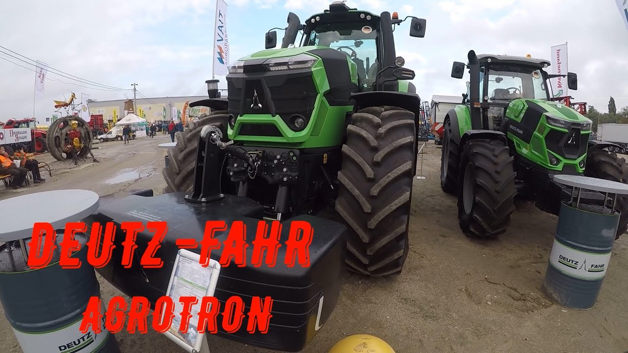 Обзор Мощного трактора DEUTZ-FAHR AGROTRON 9340 TTV НА АГРО ЕКСПО 2020!