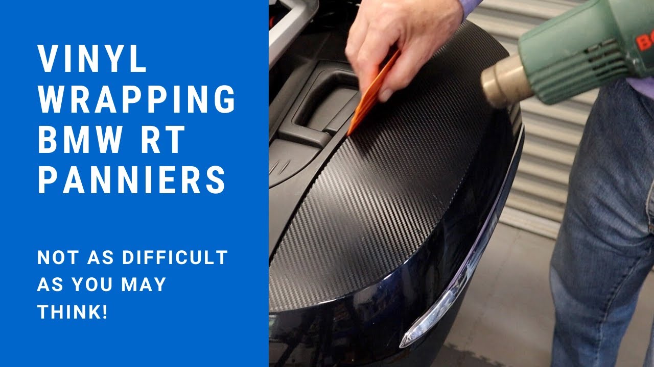 How to Vinyl Wrap your Motorbike Panniers