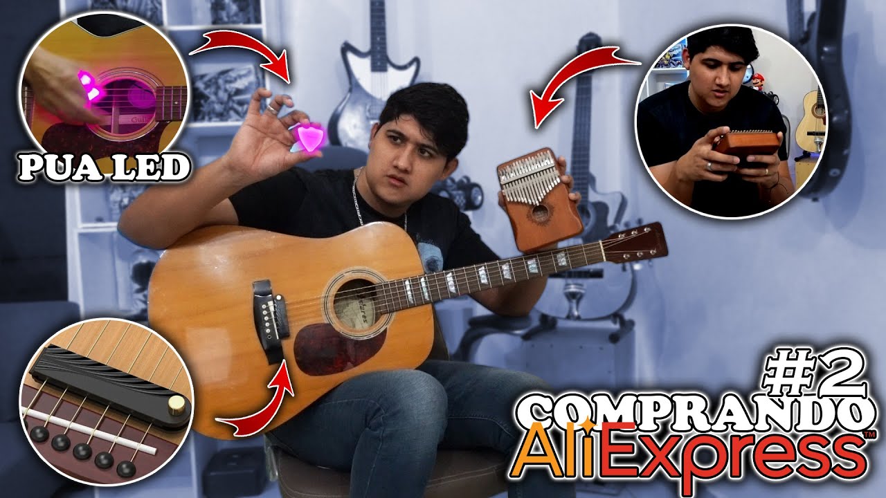 Compro una Pua con Luz Led | Comprando cosas para musicos en AliExpress #2