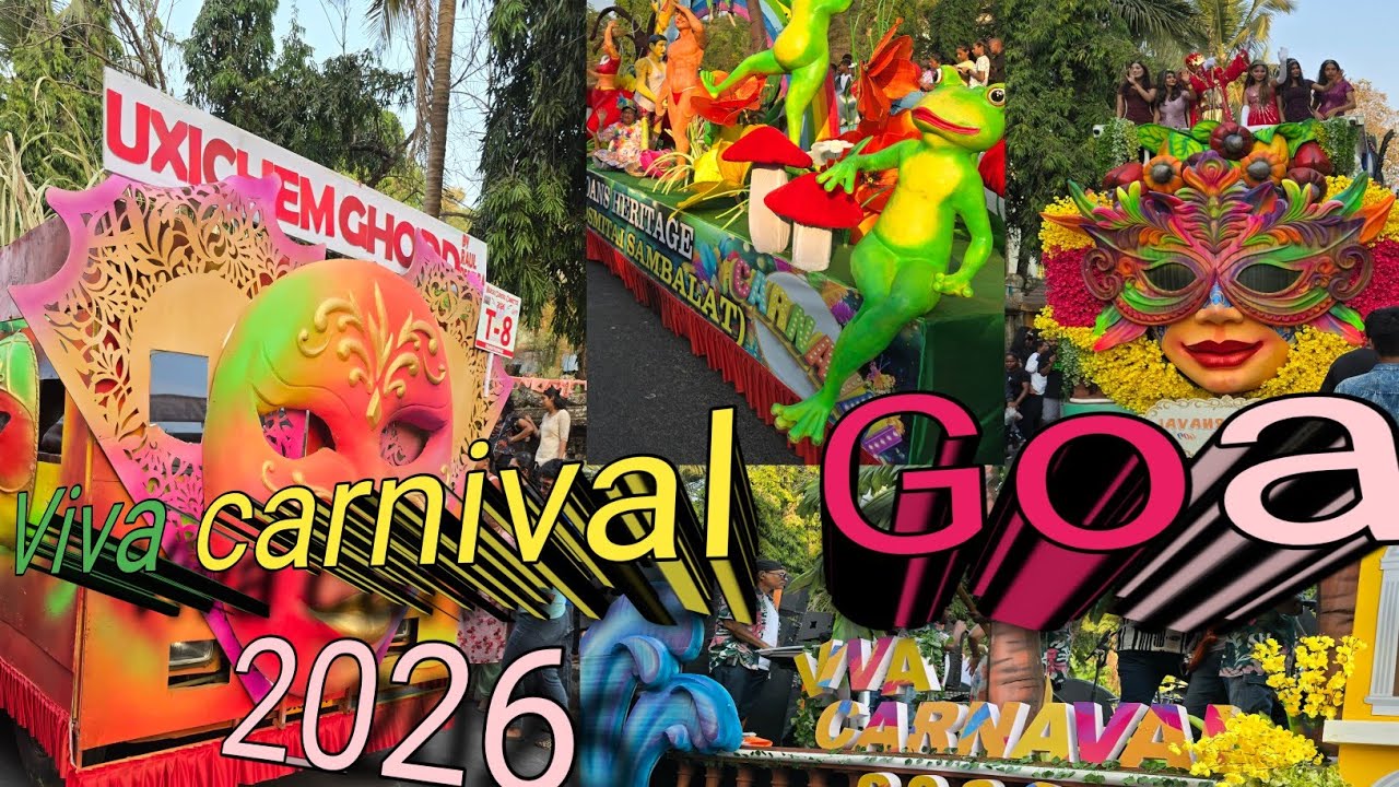 Goa viva Carnival 2026 will be celebrated for five days 