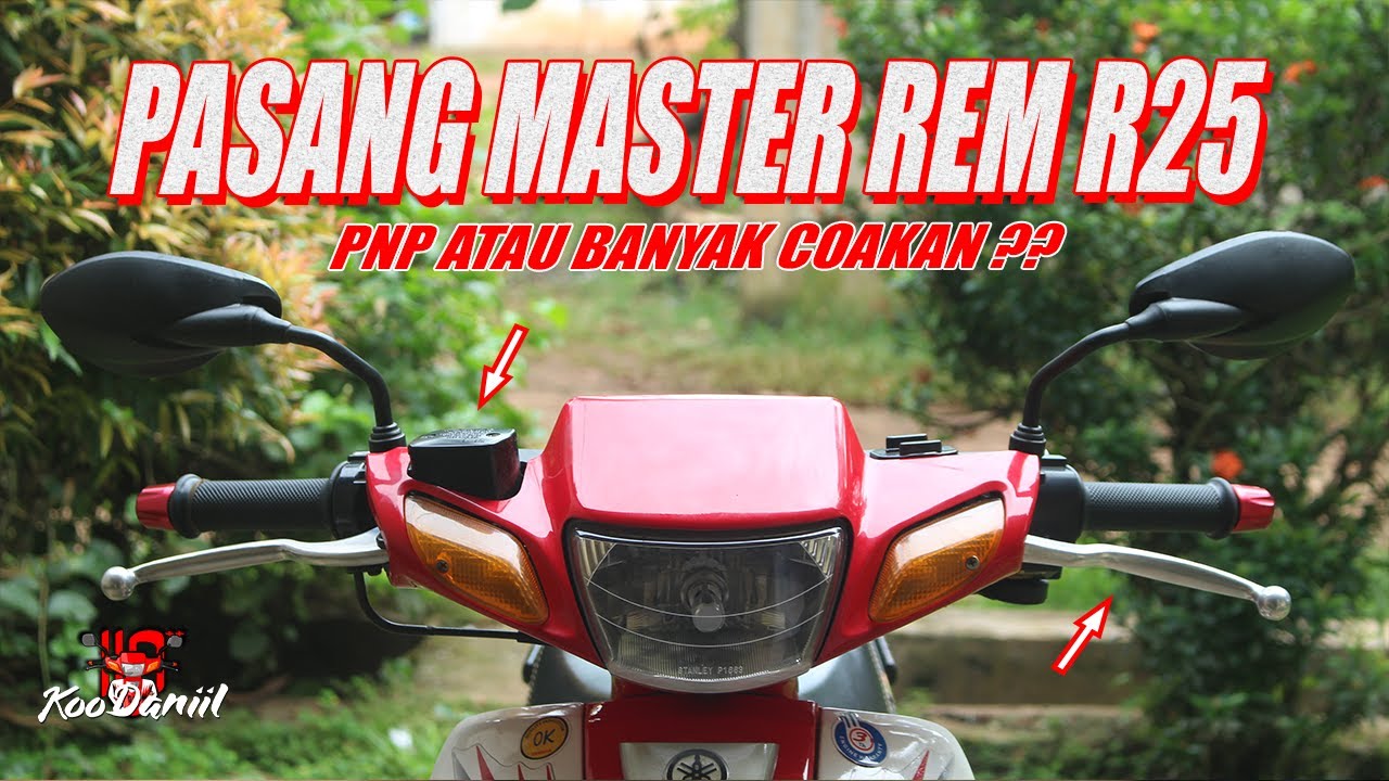 PASANG MASTER DAN HANDLE KOPLING R25 UNTUK F1ZR | PLUG AND PLAY?? - F1ZR 2002