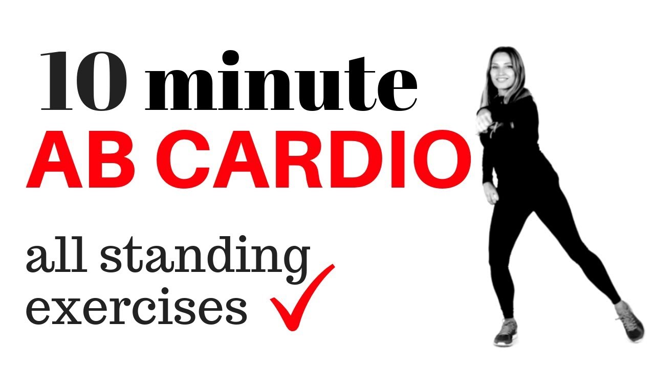 10 MINUTE AB WORKOUT AT HOME - LOSE INCHES FROM YOUR WAIST- TUMMY WORKOUT & CARDIO HIIT - START NOW