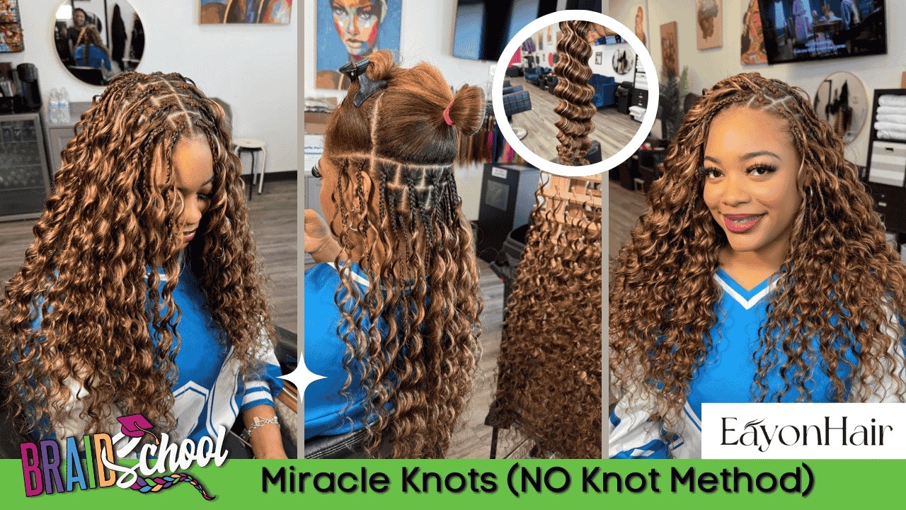 Blend 4/27/30 Color Crochet Miracle Knots *Beginner Friendly Ft. EayonHair