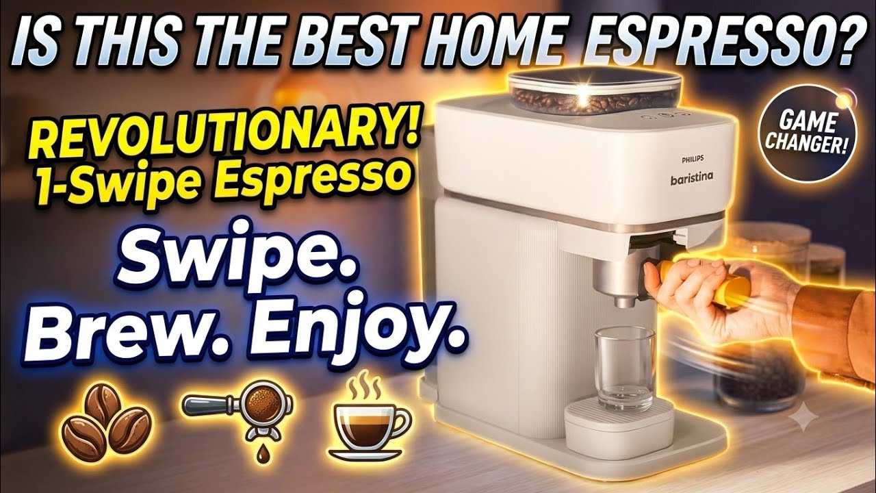 Полный обзор кофемашины Philips Baristina Espresso (BAR302/20)