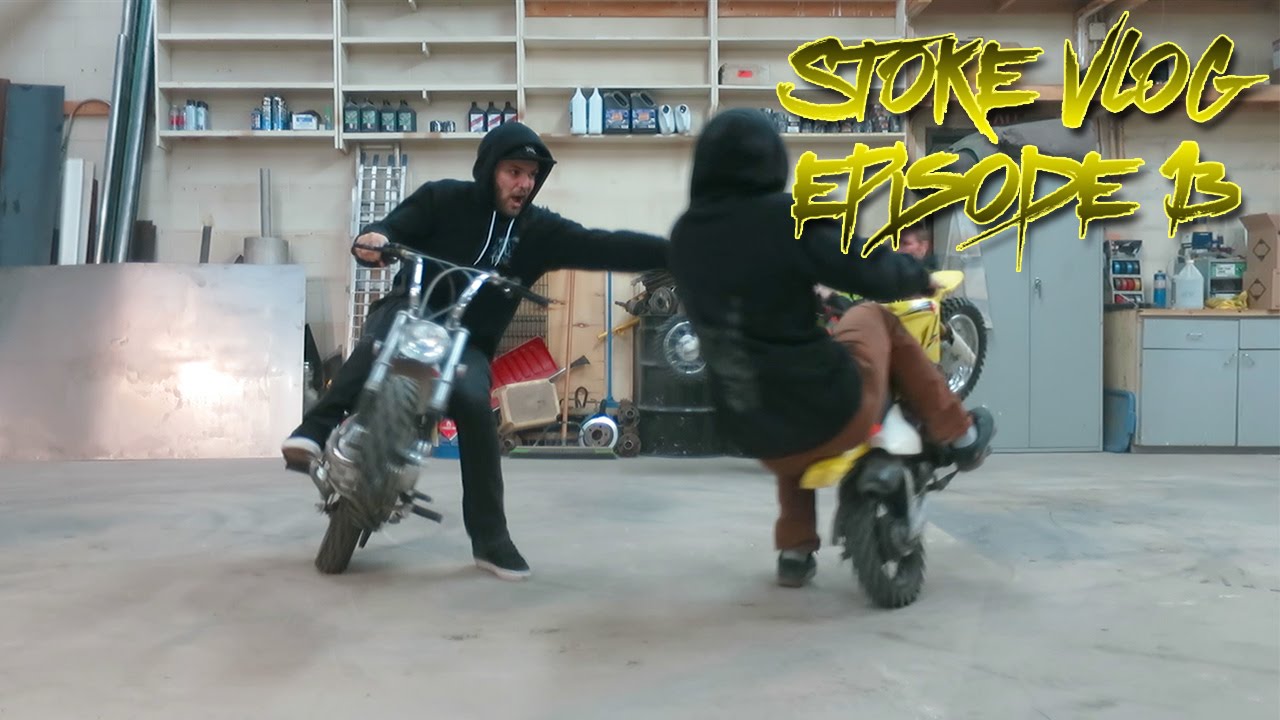 Stoke Vlog ep.13 - Mini Bike Mayhem!